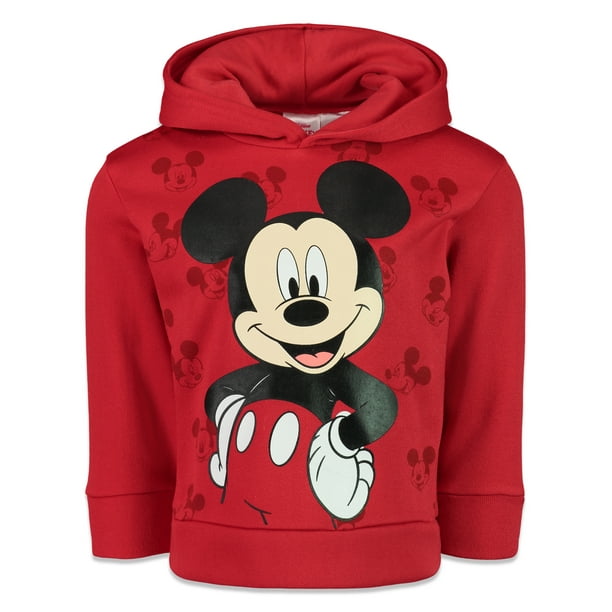 roduct Name: Mickey Mouse Toddler Boys Sweatshirt Sizes 2T-4T. Red and Black Mickey Shirt. 4T